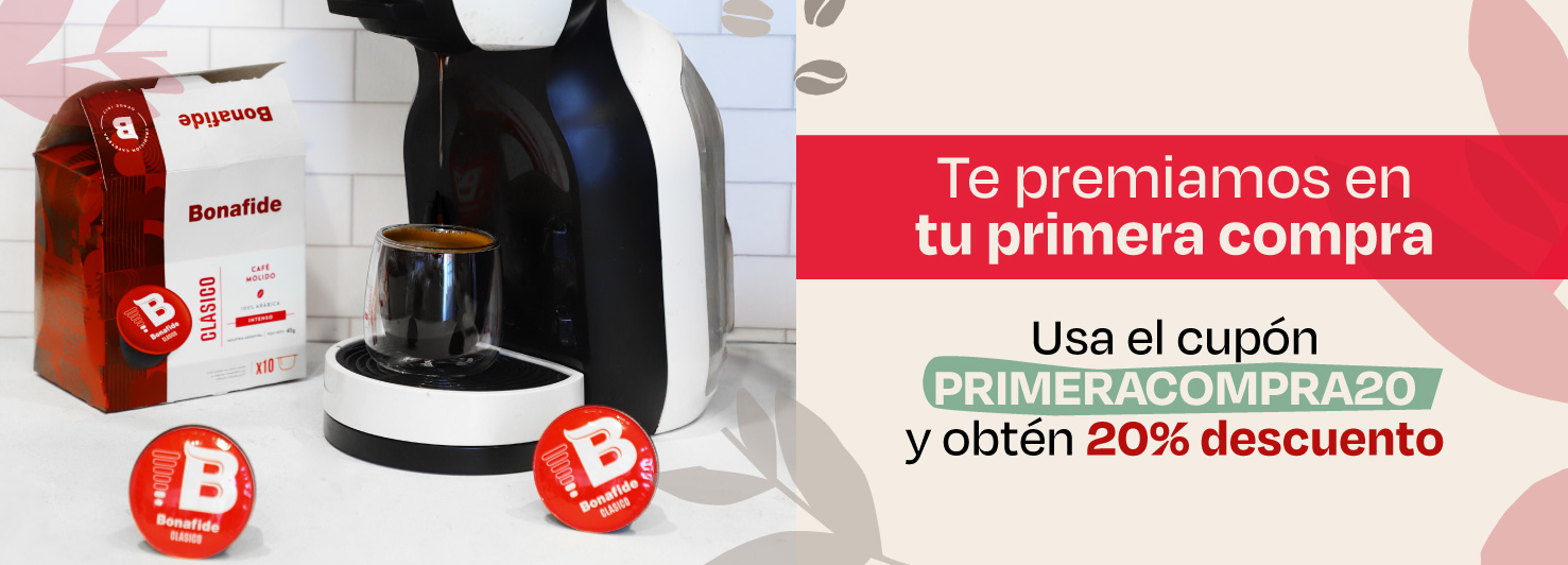 Pide online tus cafés y chocolates Bonafide. Fácil, rápido y rico.